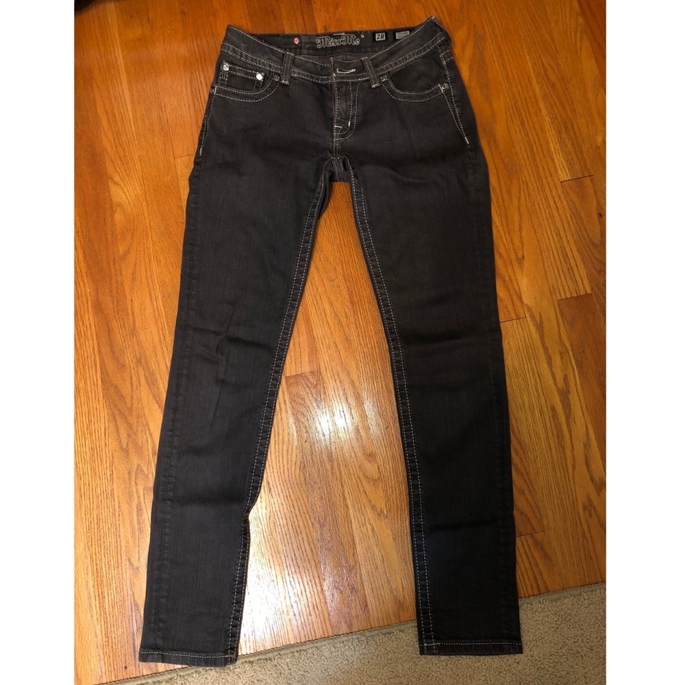 Miss Me grey skinny jeans
